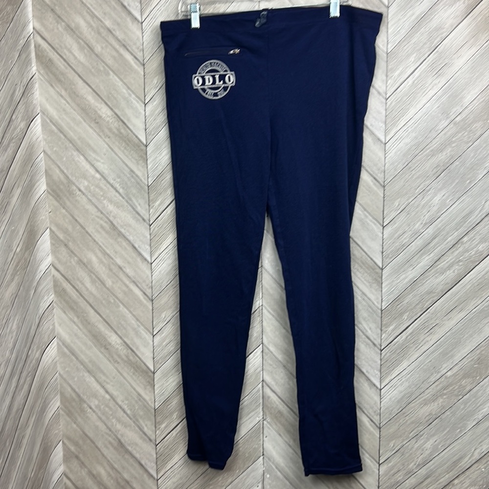 Odlo vintage cross country ski tights with Pocket navy size large